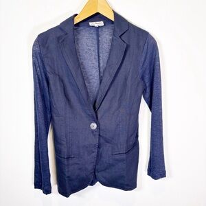Pepito’s Linen Navy Blazer